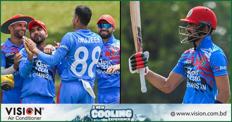 ইব্রাহিমের '৯৮' রানে শ্রীলঙ্কাকে হেসেখেলে হারালো আফগানিস্তান
